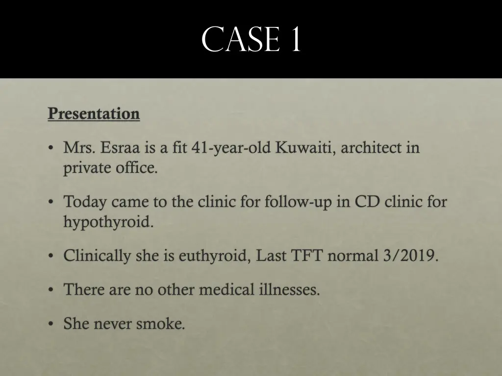 case 1 1