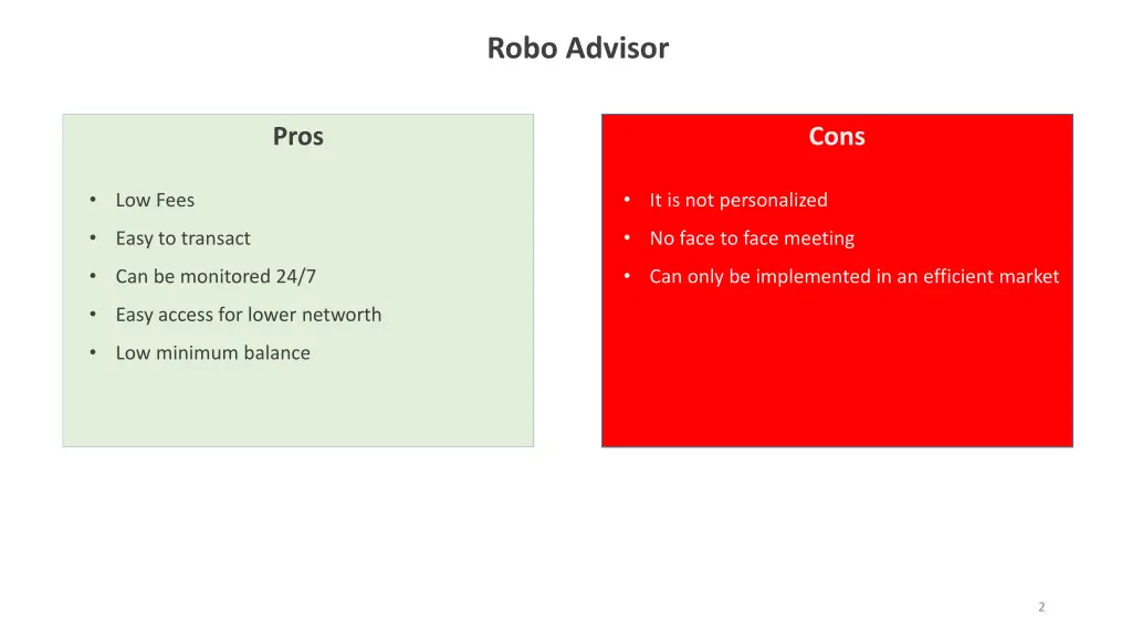 robo advisor 1