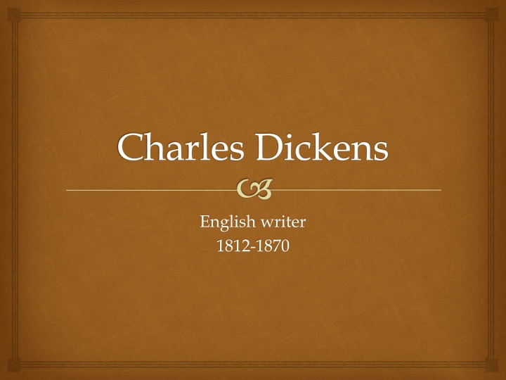 charles dickens