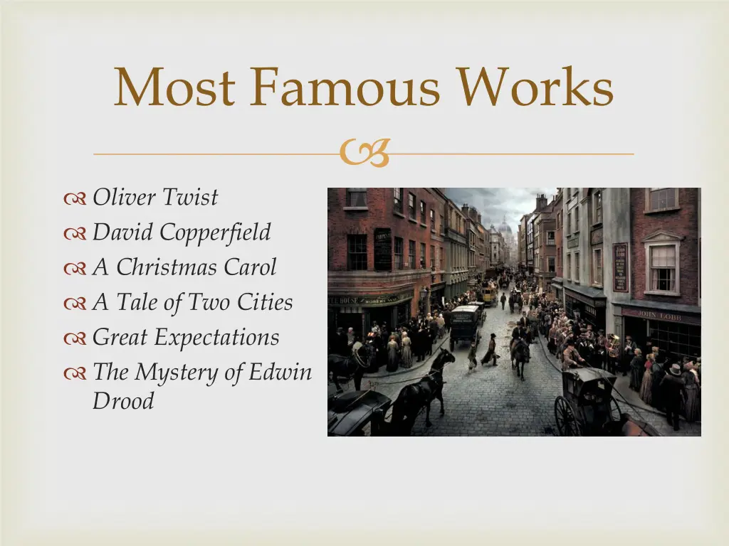 most famous works