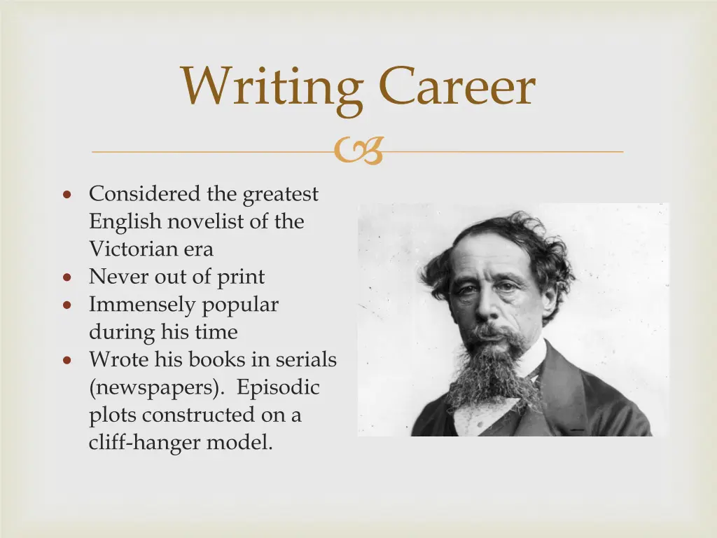 writing career