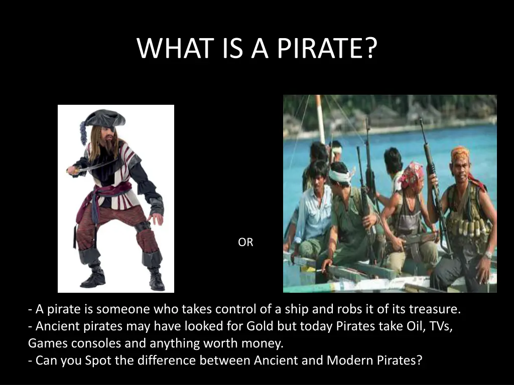 what is a pirate