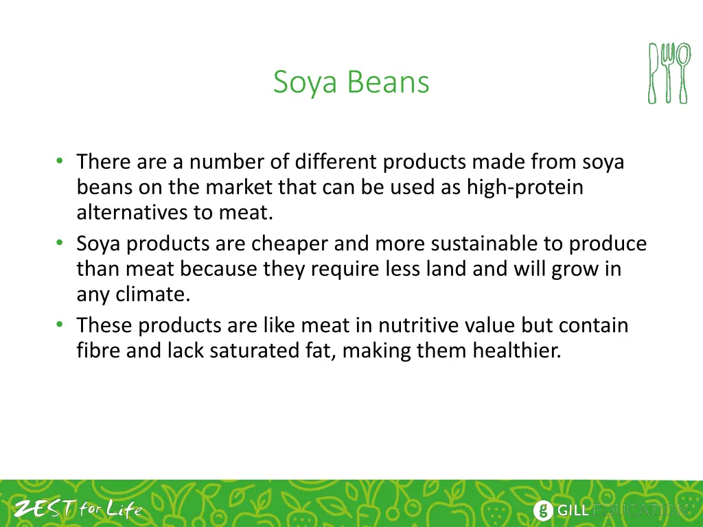 soya beans