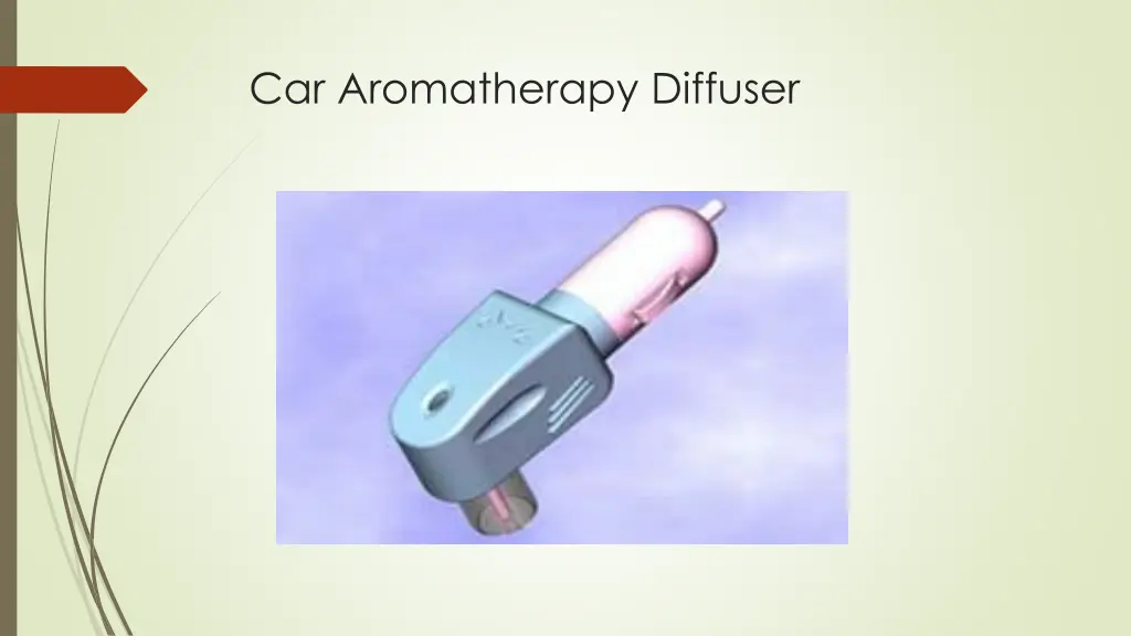 car aromatherapy diffuser