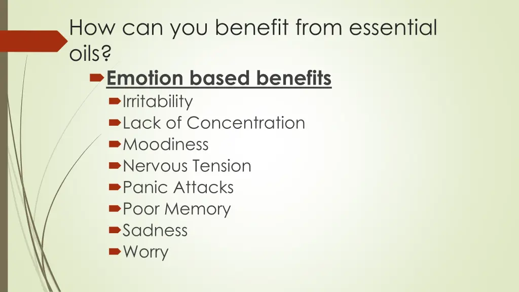 how can you benefit from essential oils emotion 1