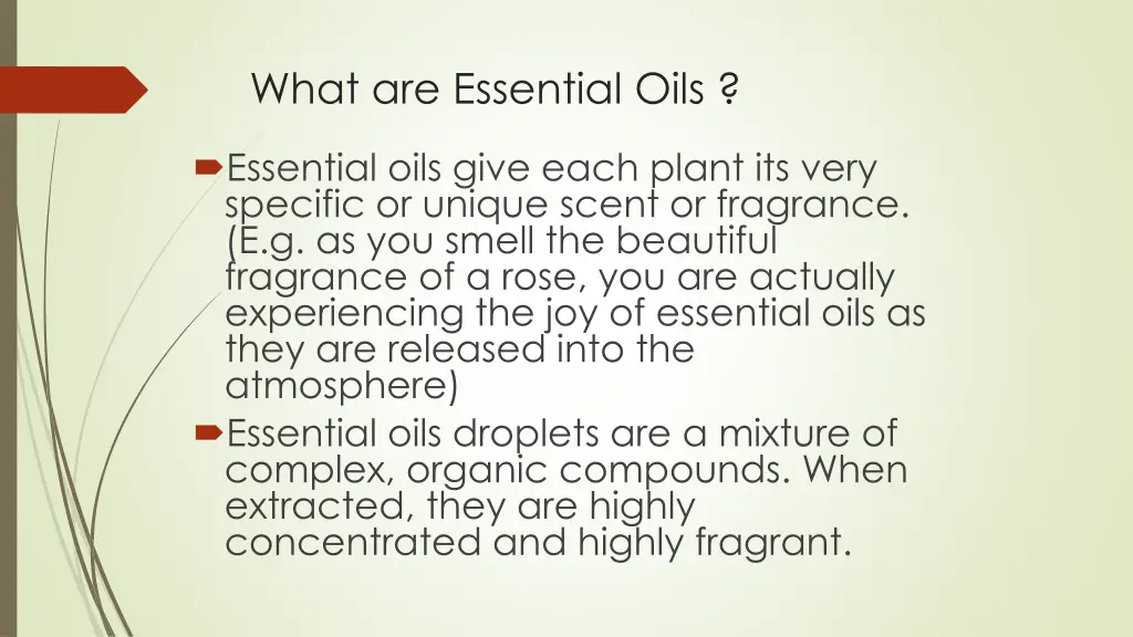 what are essential oils 1