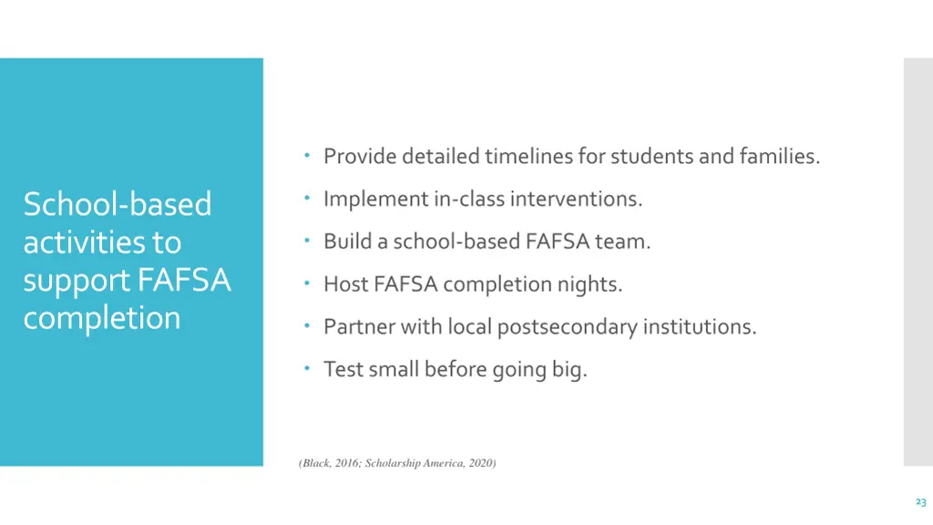 provide detailed timelines for students