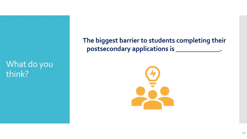 the biggest barrier to students completing their