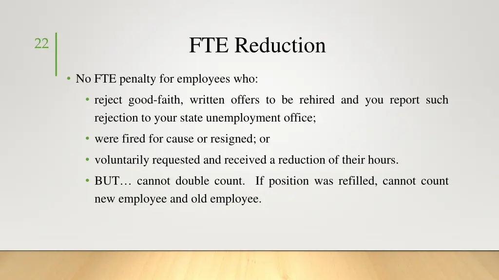 fte reduction 1