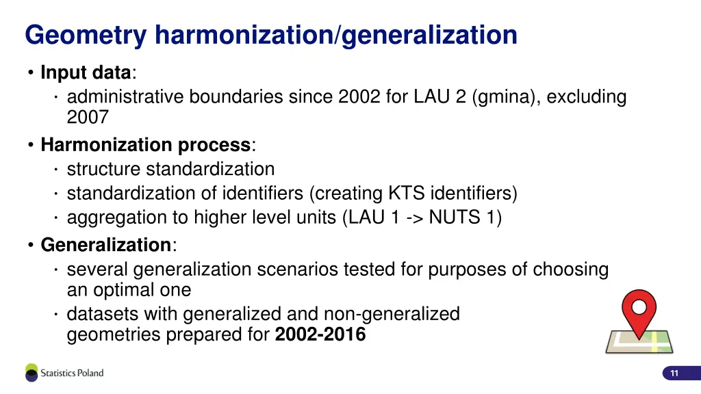 geometry harmonization generalization