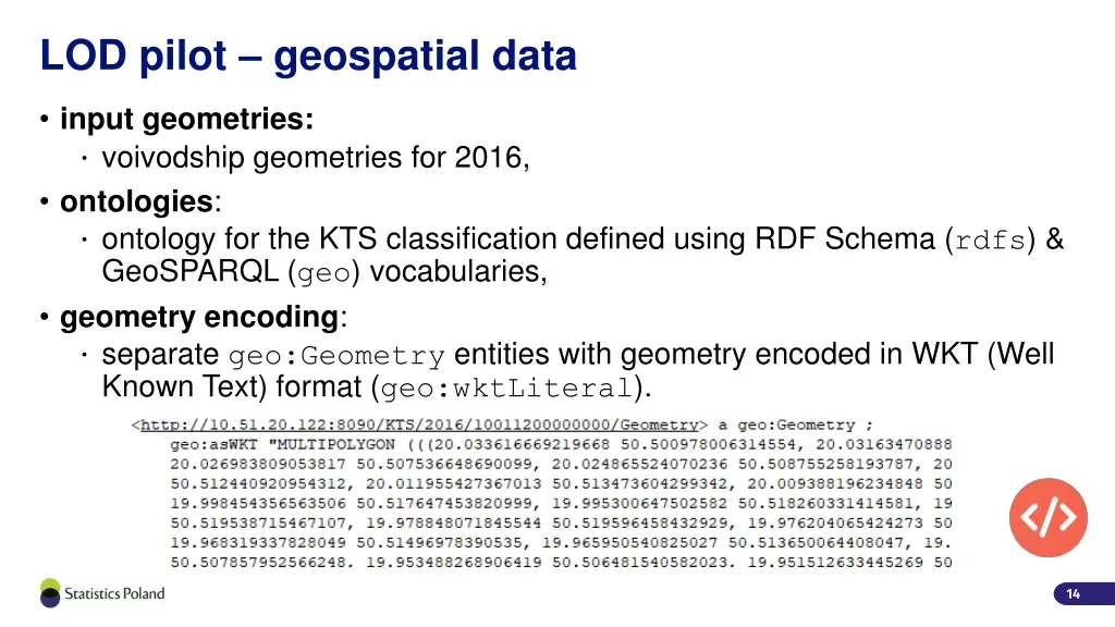 lod pilot geospatial data