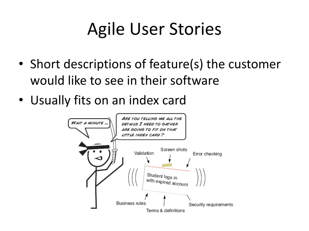 agile user stories