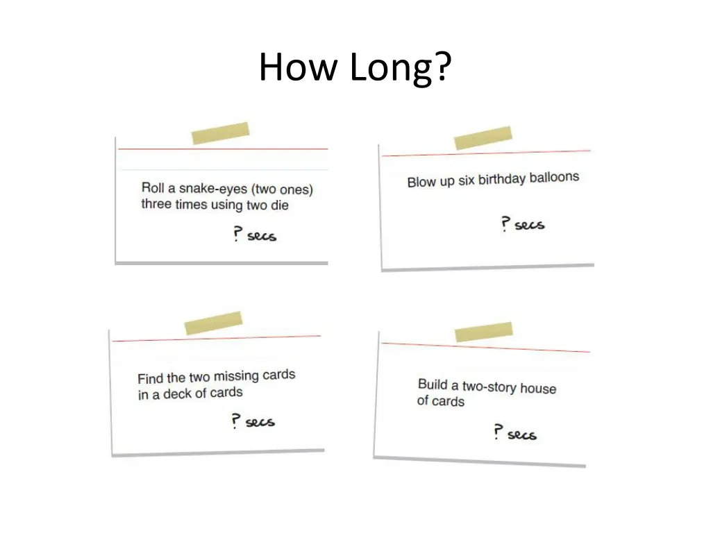 how long