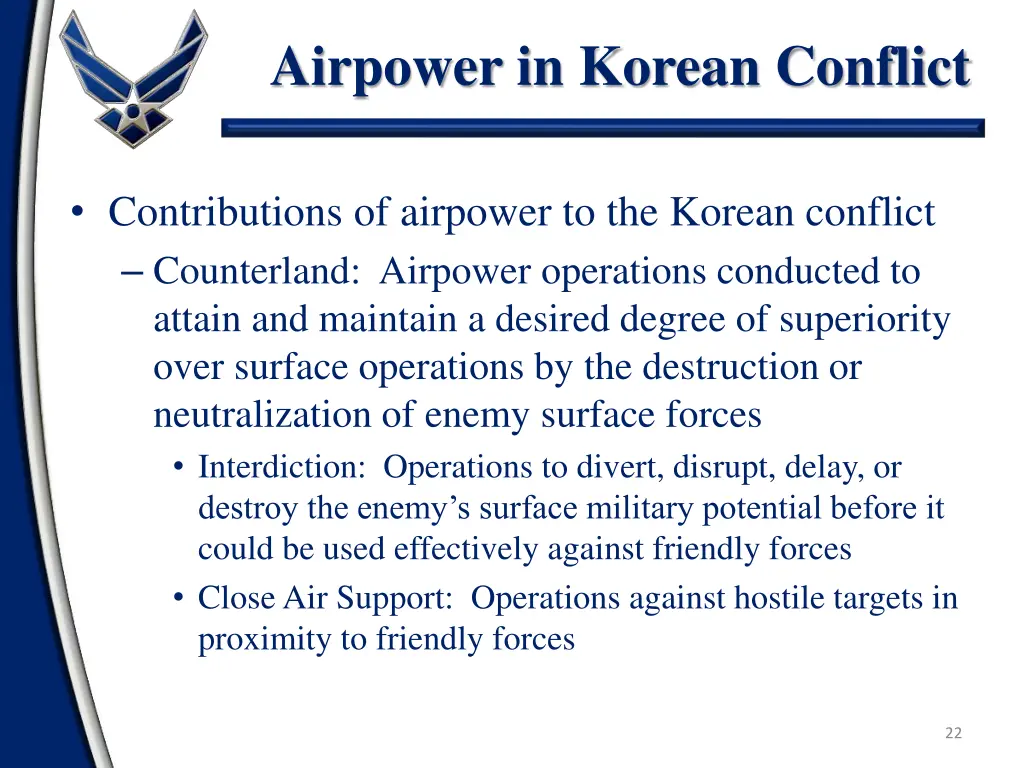 airpower in korean conflict 1