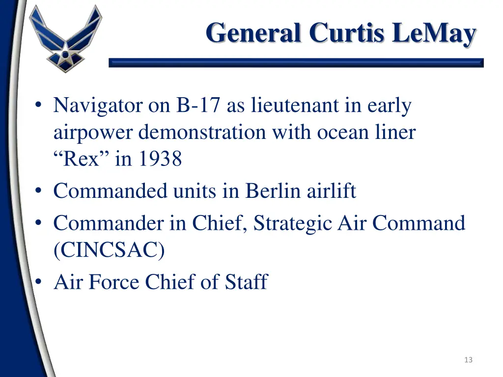 general curtis lemay 1