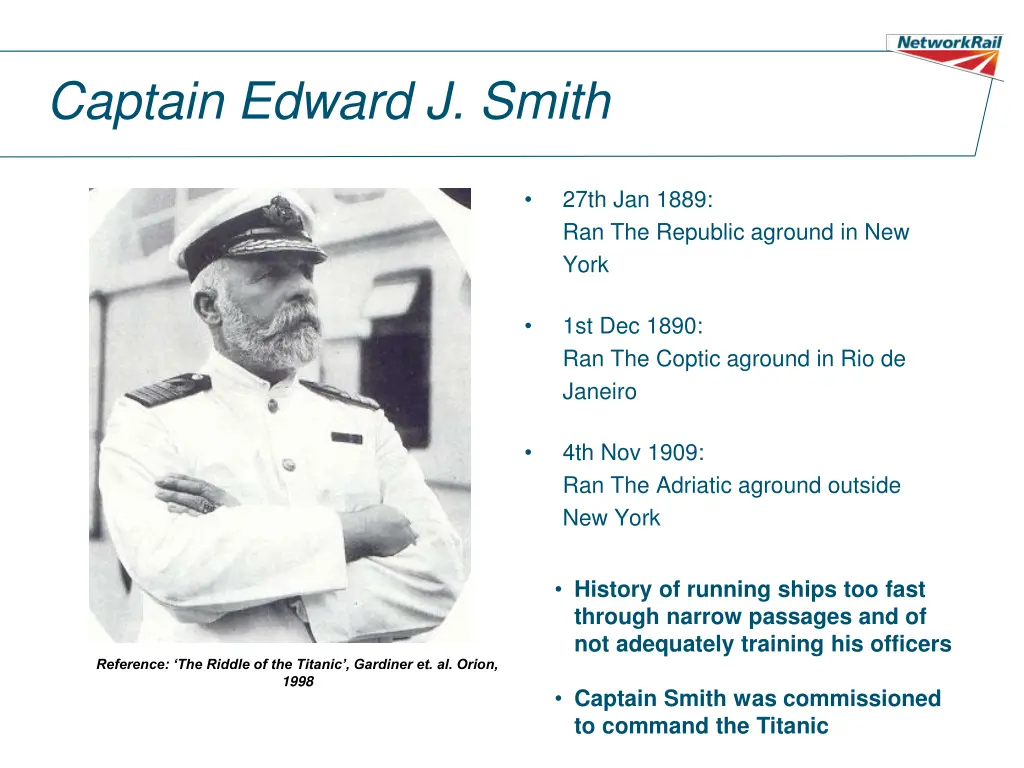 captain edward j smith