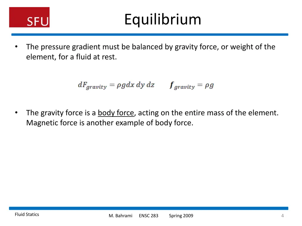 equilibrium