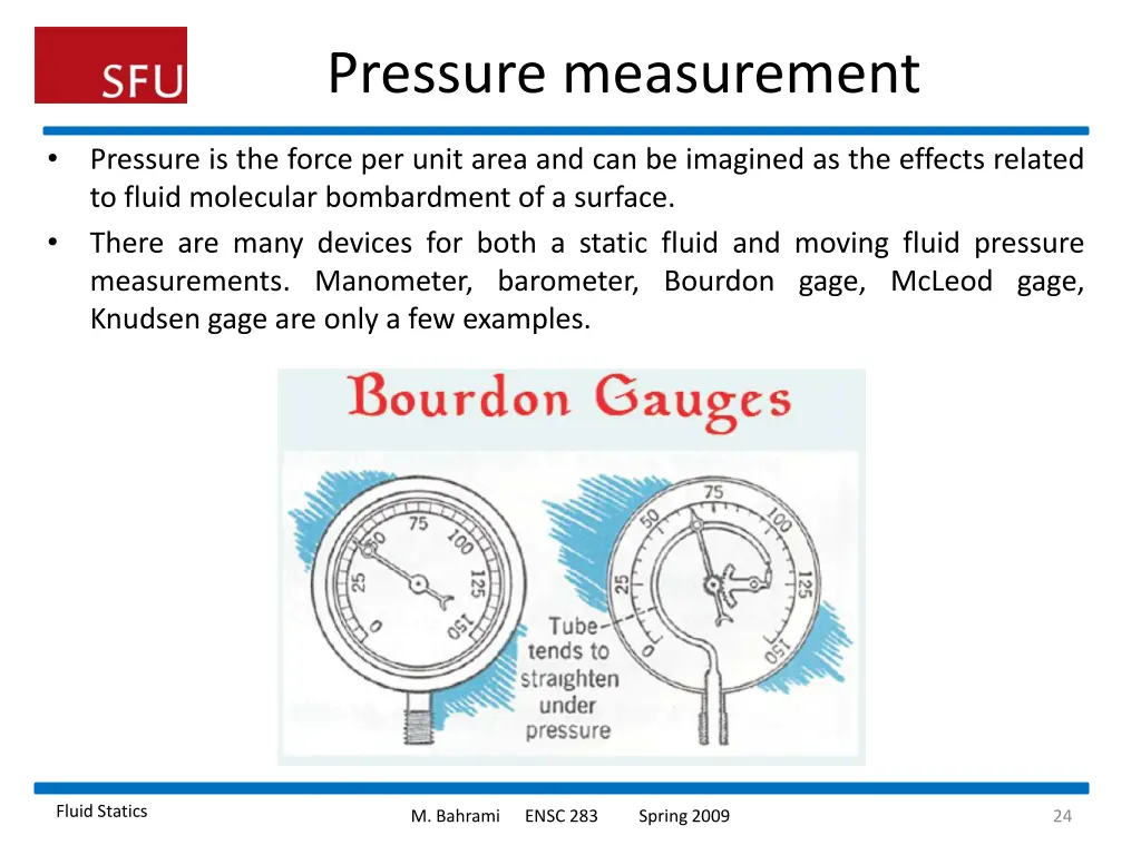 pressure measurement