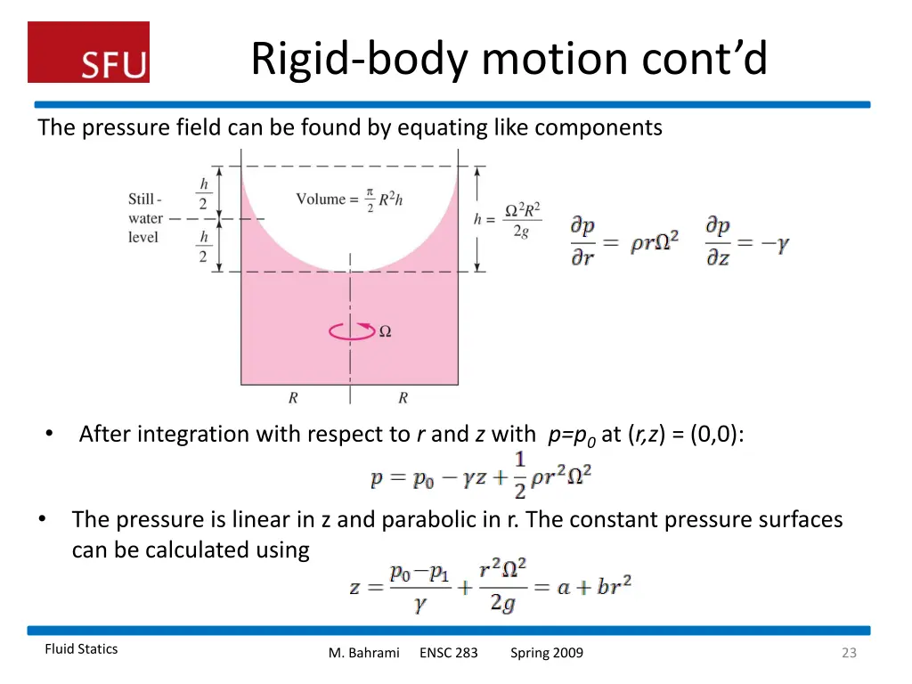 rigid body motion cont d 1