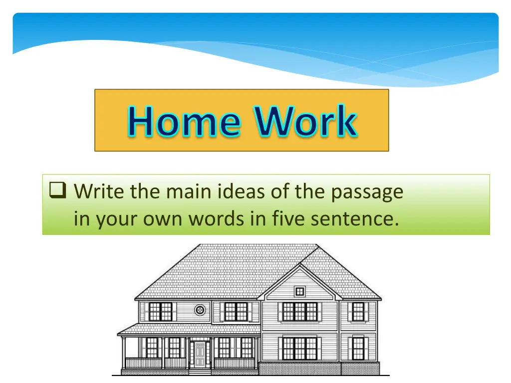 home work