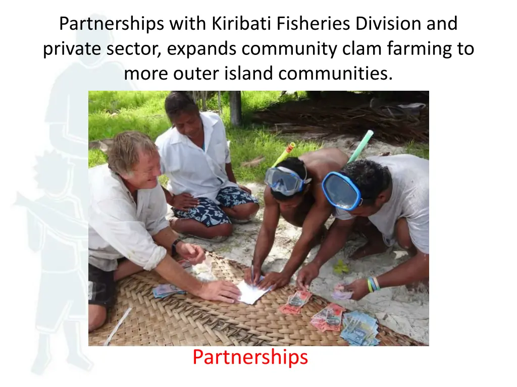 partnerships with kiribati fisheries division