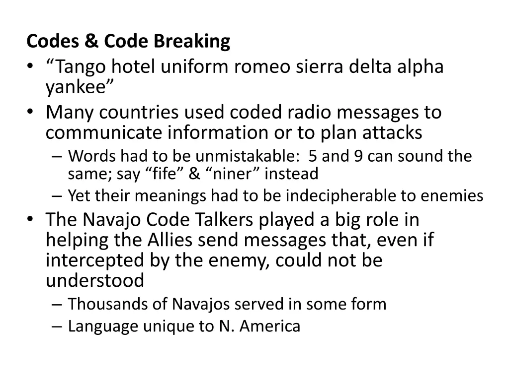 codes code breaking tango hotel uniform romeo