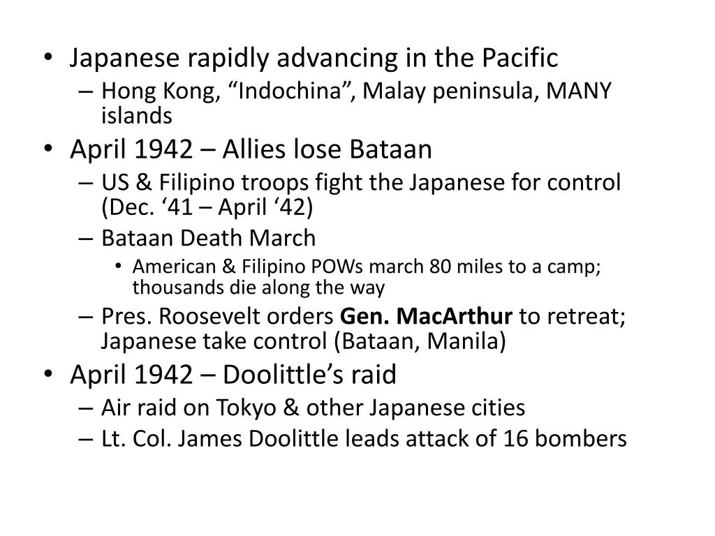 japanese rapidly advancing in the pacific hong