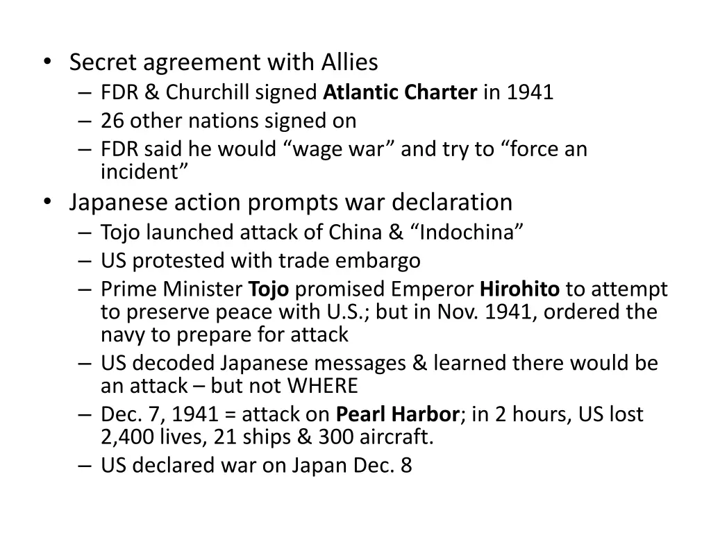 secret agreement with allies fdr churchill signed