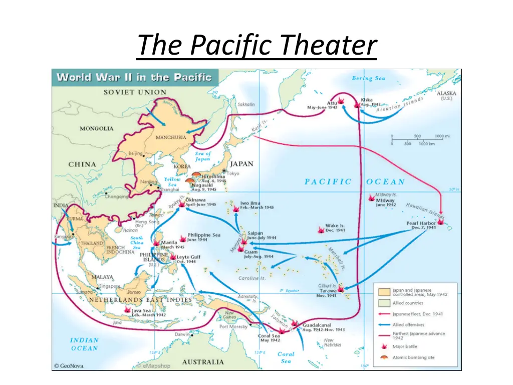 the pacific theater