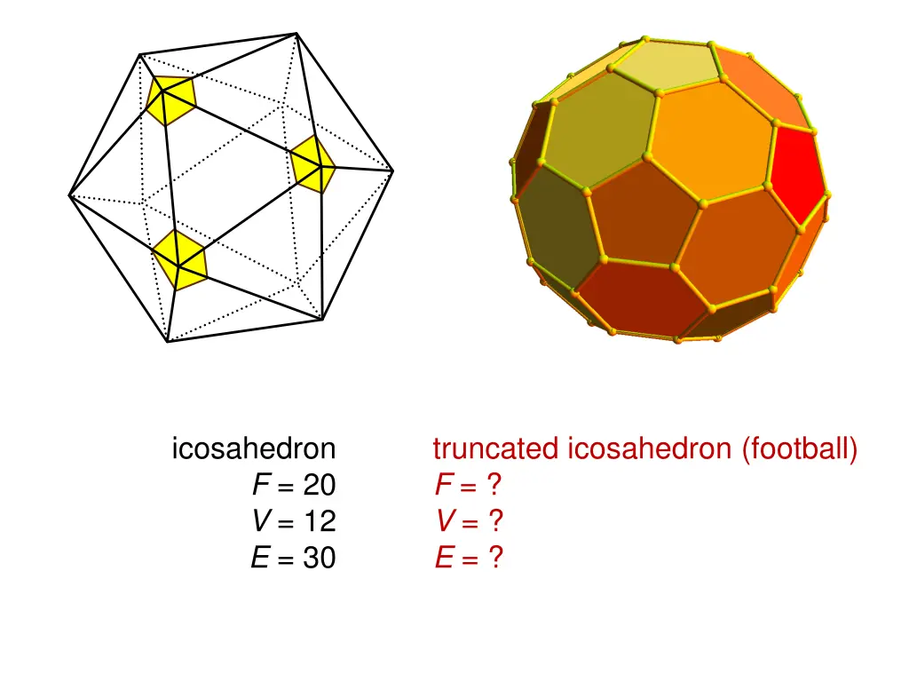 icosahedron f 20 v 12 e 30