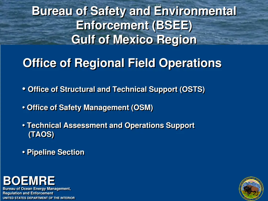 bureau of safety and environmental enforcement 4