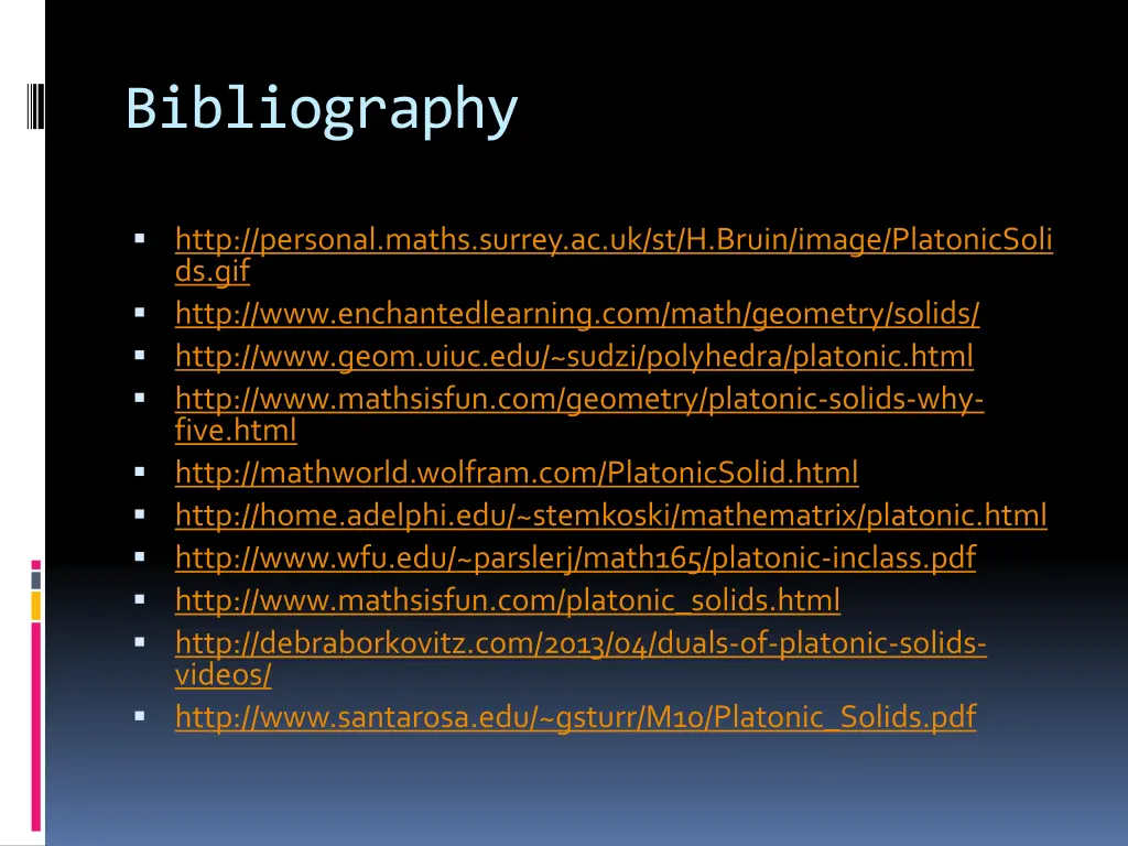 bibliography