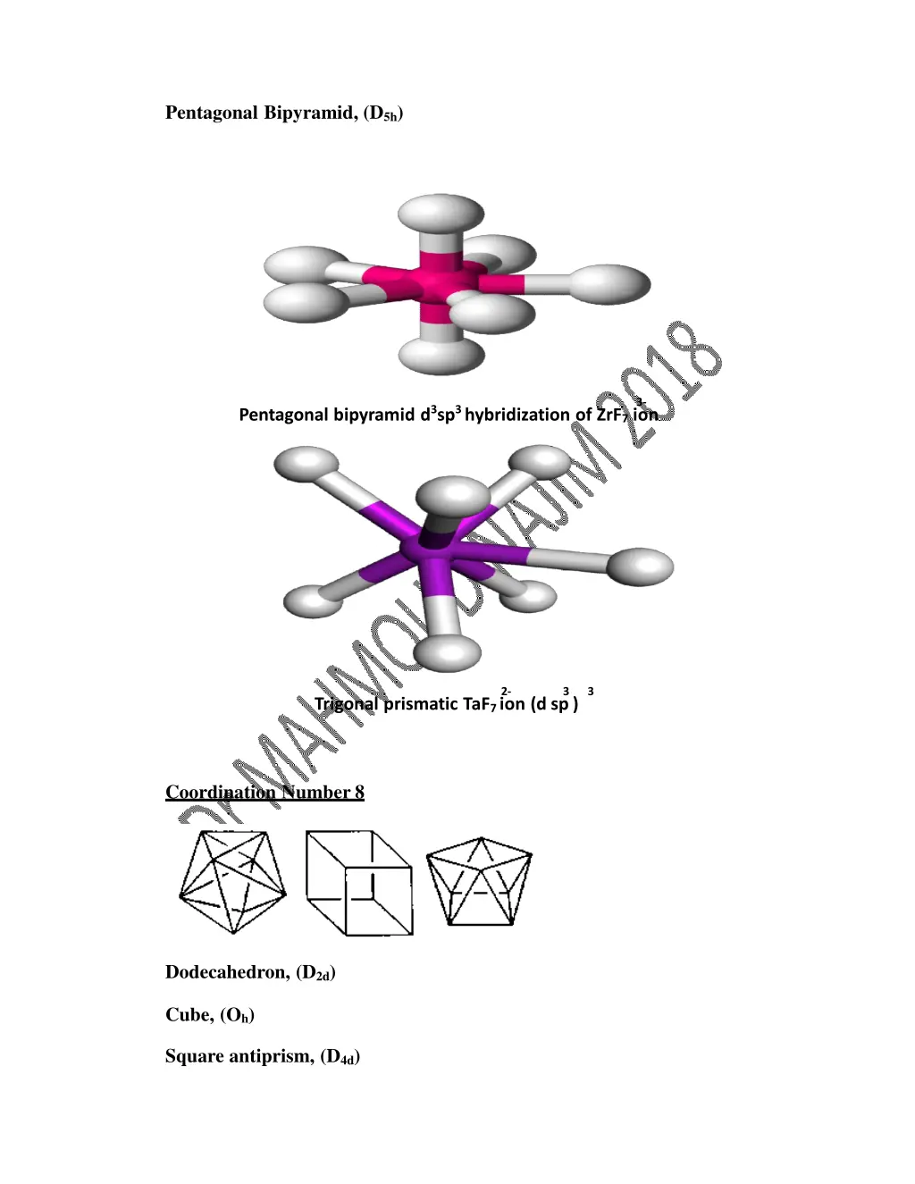 pentagonal bipyramid d 5h