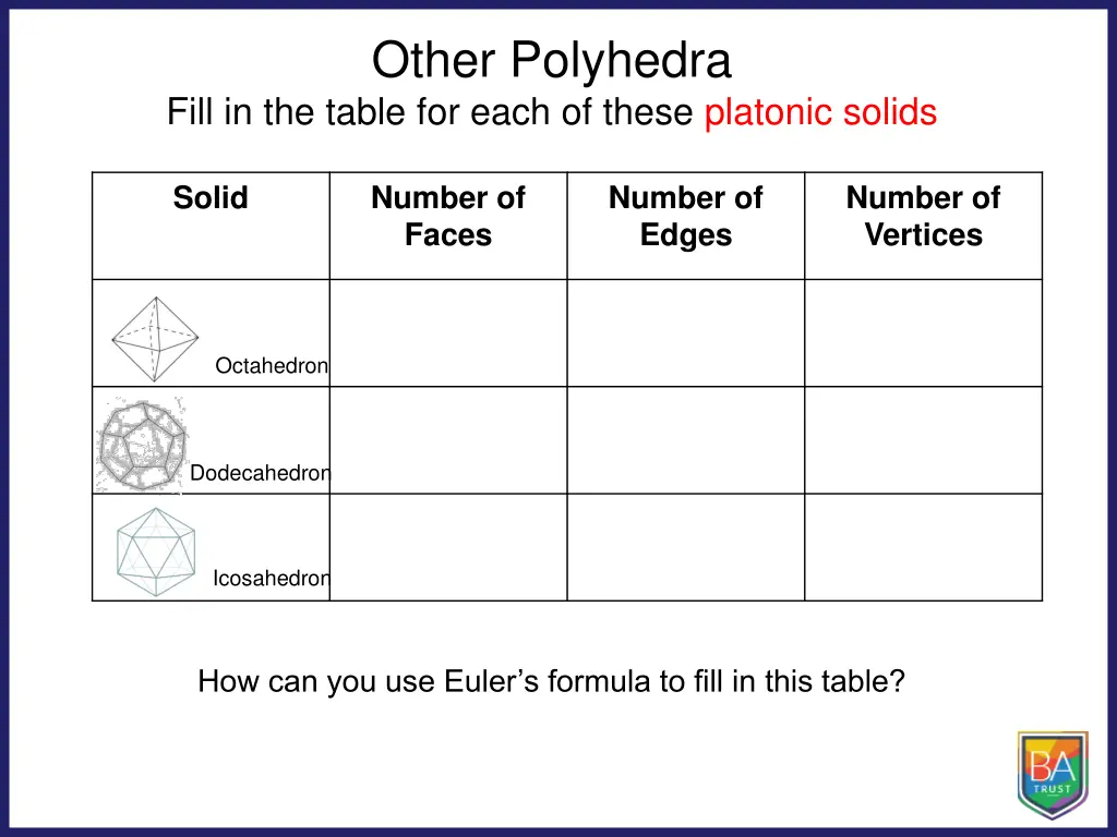 other polyhedra