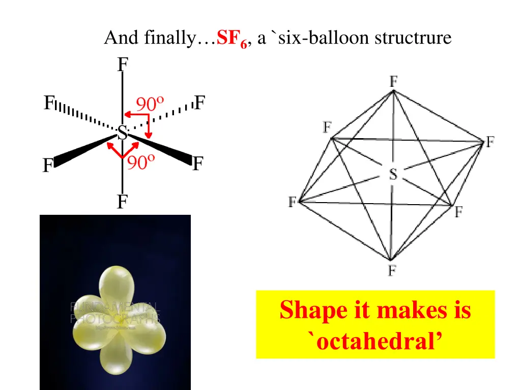 and finally sf 6 a six balloon structrure