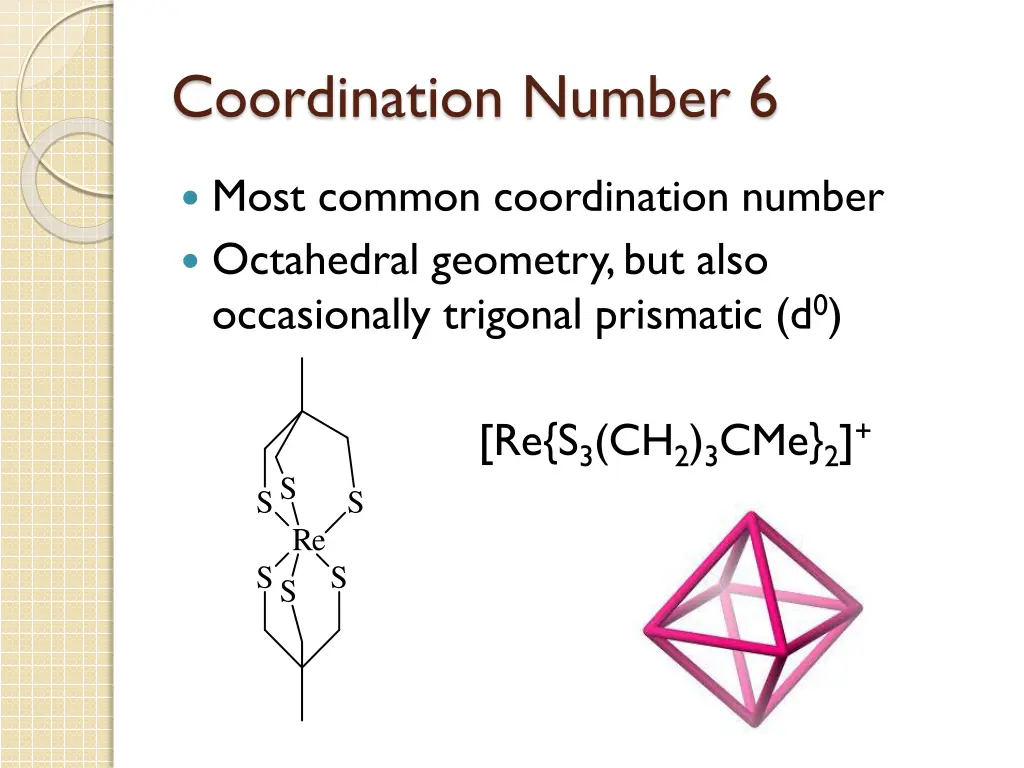 coordination number 6