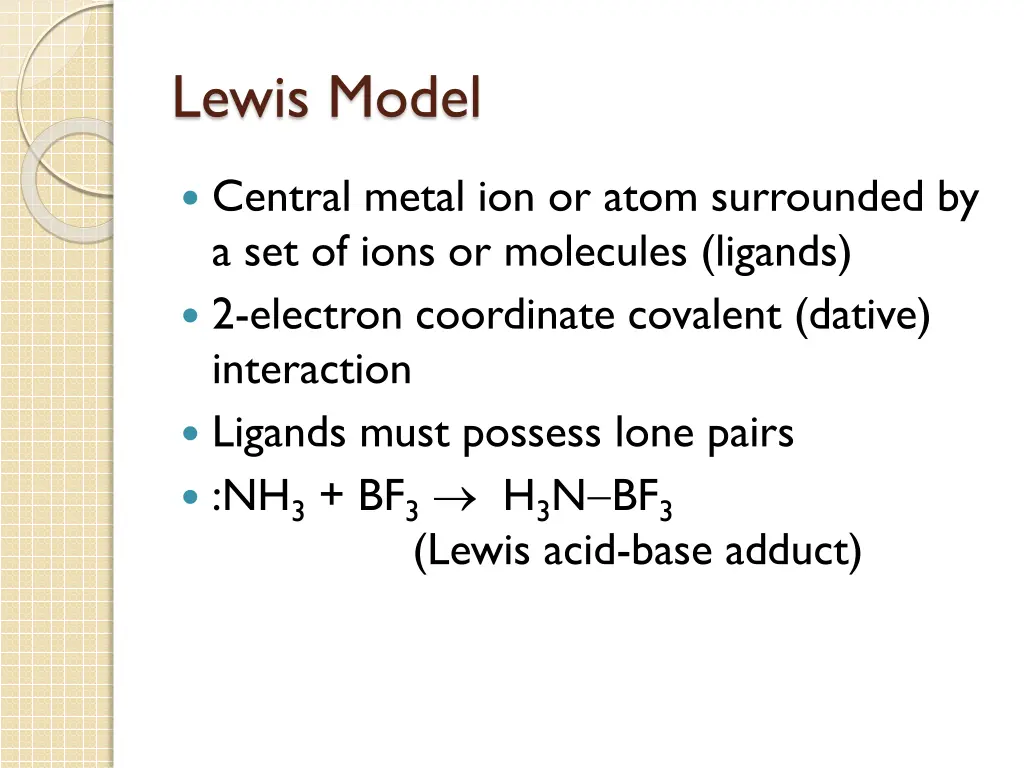 lewis model