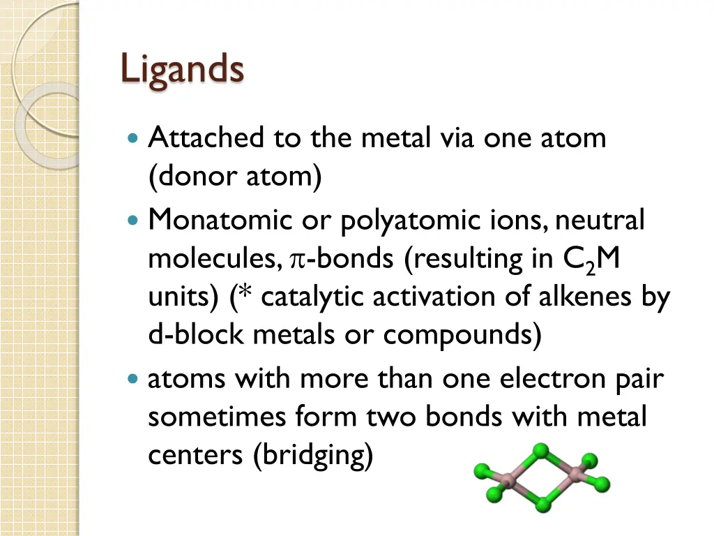 ligands