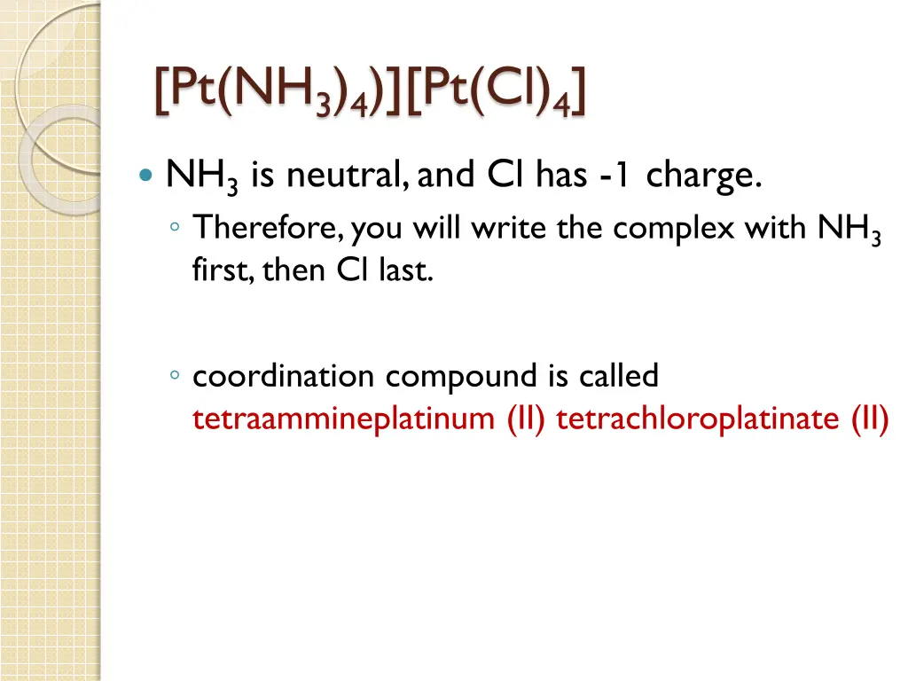 pt nh 3 4 pt cl 4