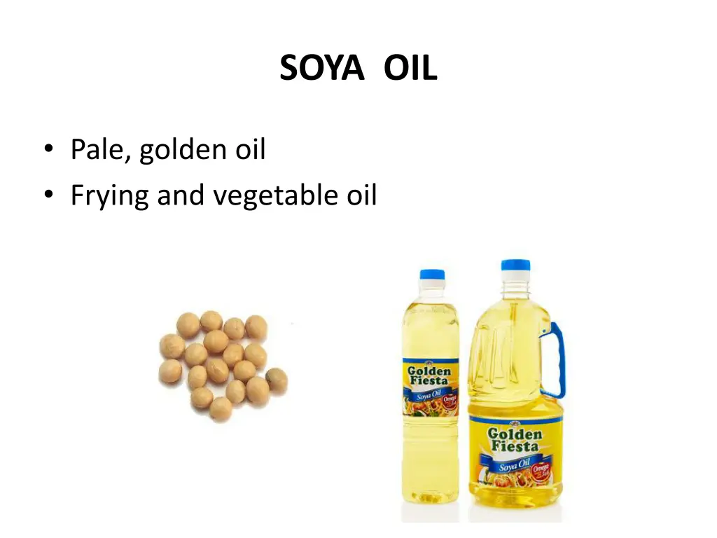 soya oil