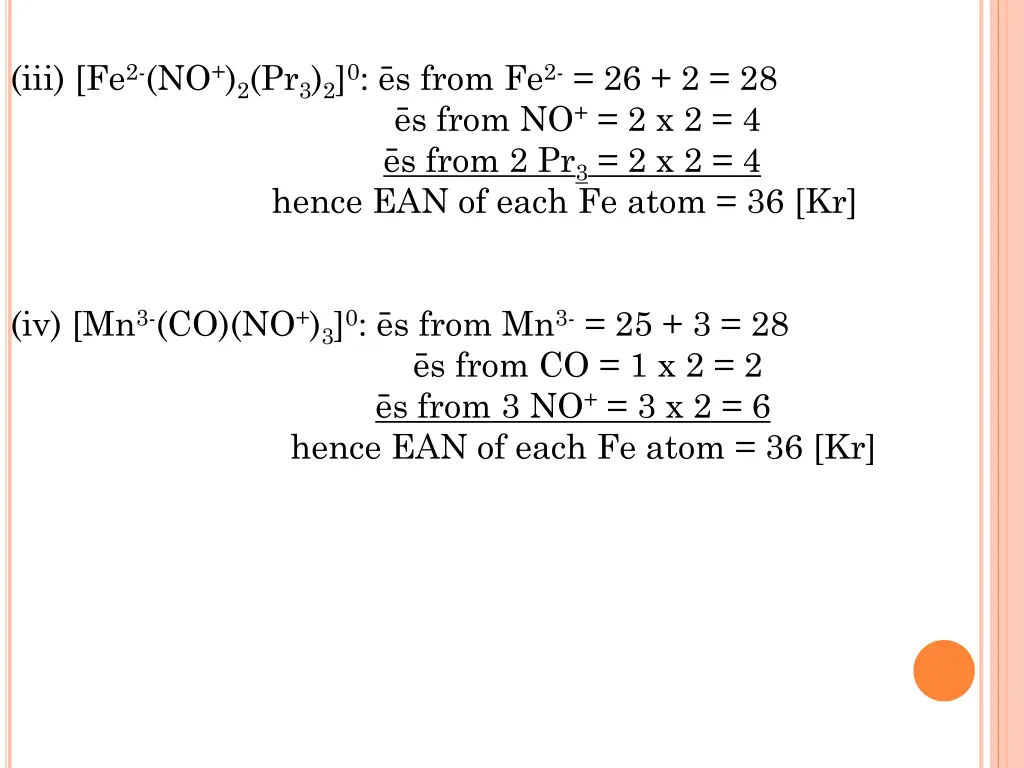 iii fe 2 no 2 pr 3 2 0 s from fe 2 26 2 28 s from