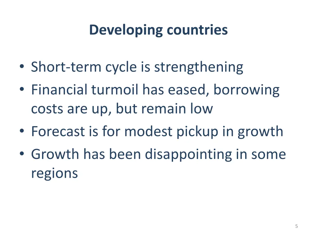 developing countries