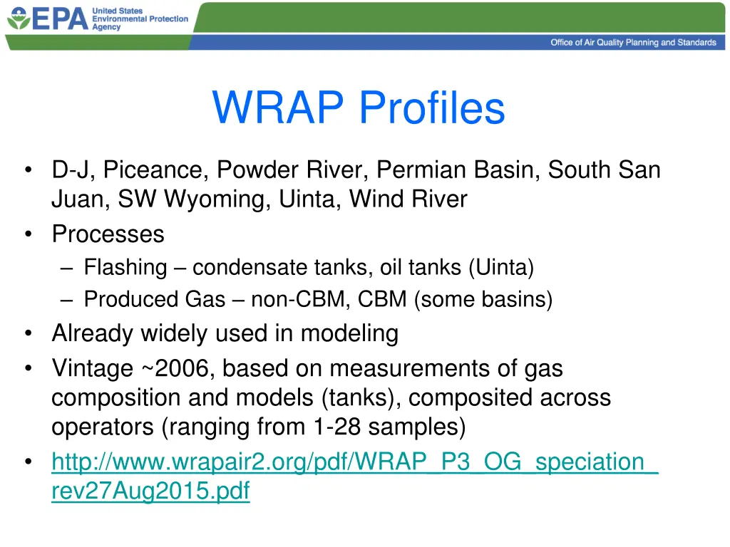 wrap profiles