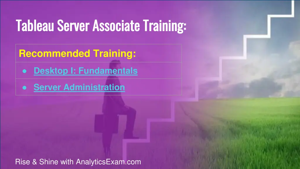 tableau server associate training tableau server