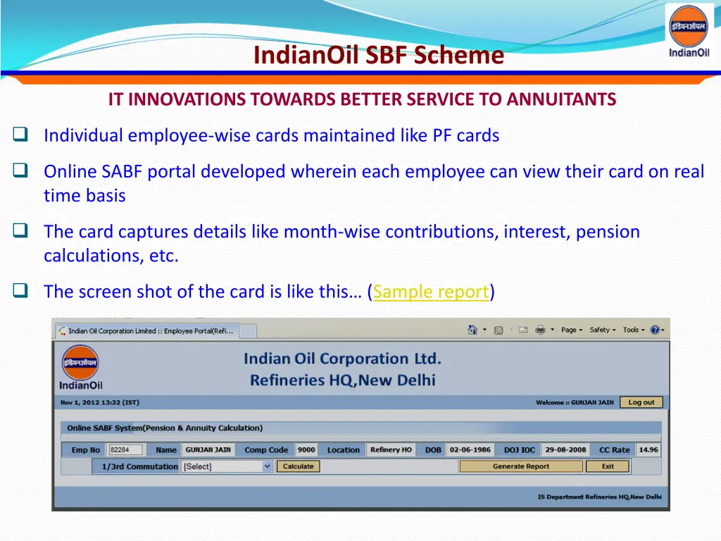 indianoil sbf scheme 5