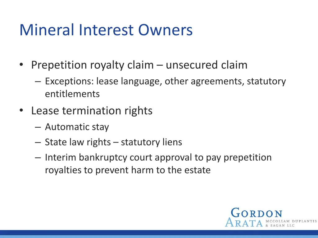 mineral interest owners