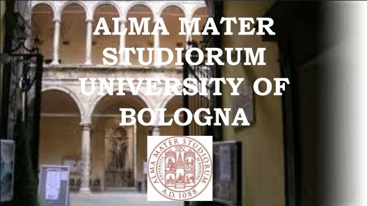 alma mater studiorum university of bologna