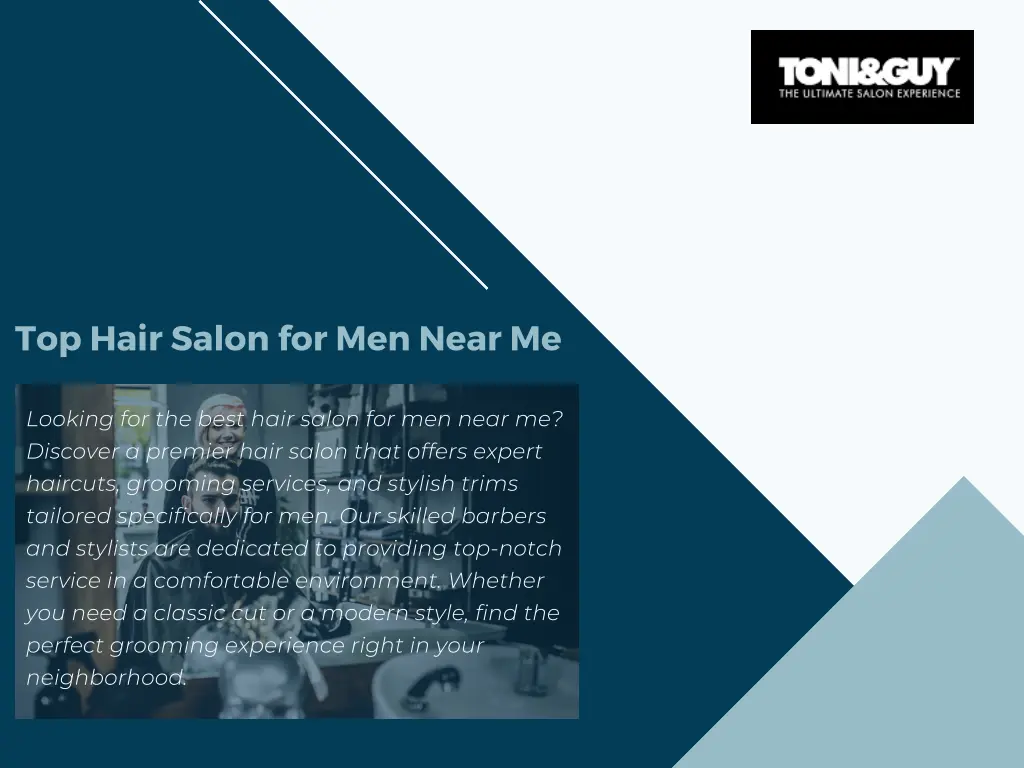 top hair salon for men near me