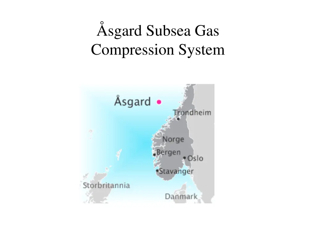 sgard subsea gas compression system