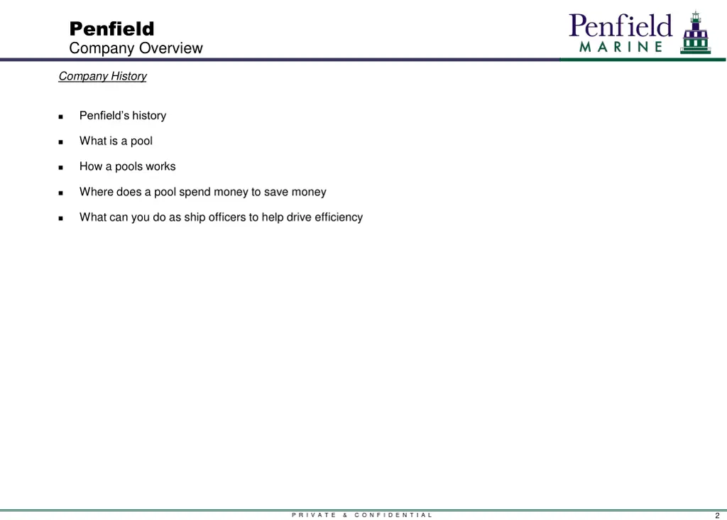 penfield company overview